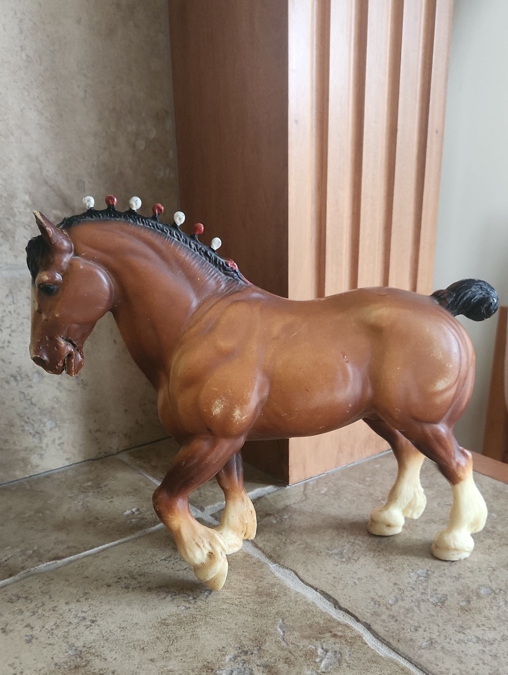 Vintage Breyer Clydesdale Stallion Late 1970s